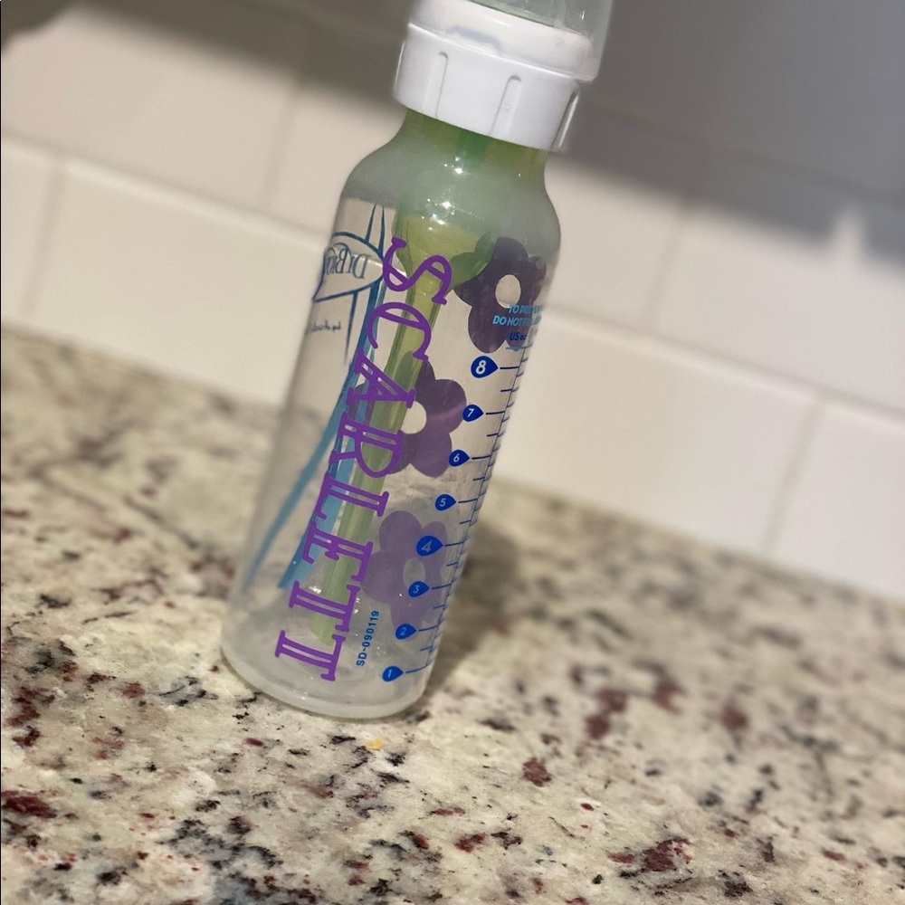 Personalized dr browns bottle